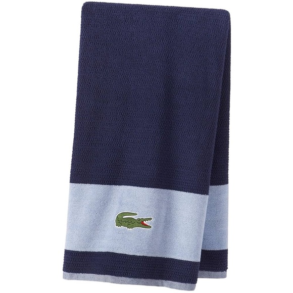 NWT Lacoste Bath Sheet Towels (sold separately or with bundle discounts) - Picture 14 of 16